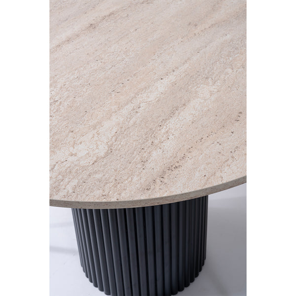 Japandi Table Travertine